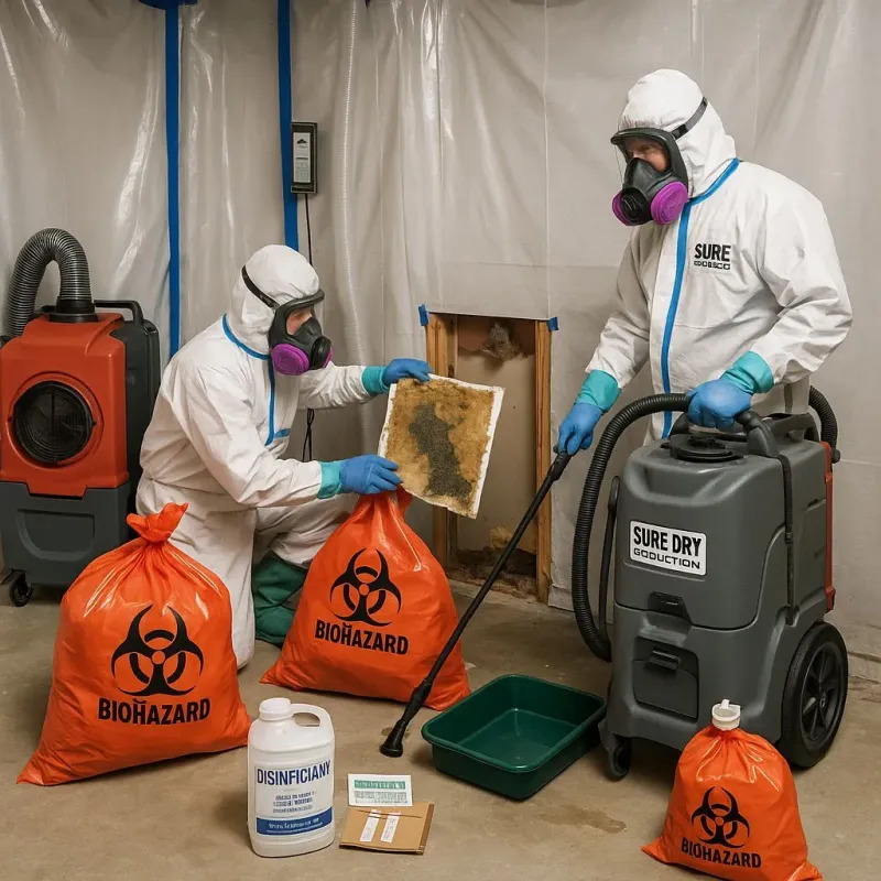 Contaminated Water Handling Protocols process in Romeoville, IL