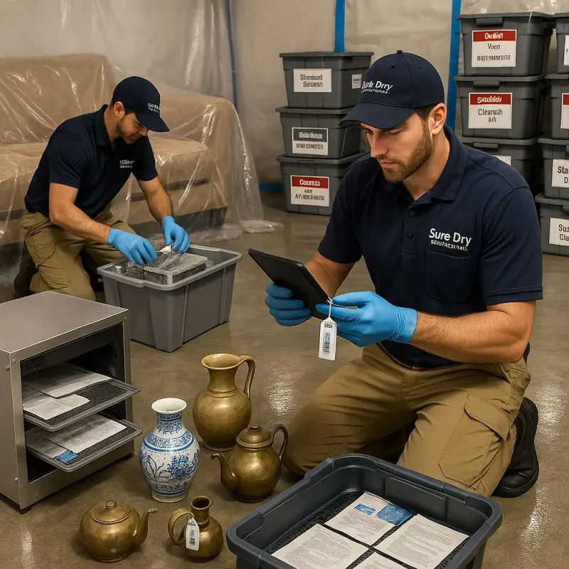Content Protection and Restoration process in Romeoville, IL